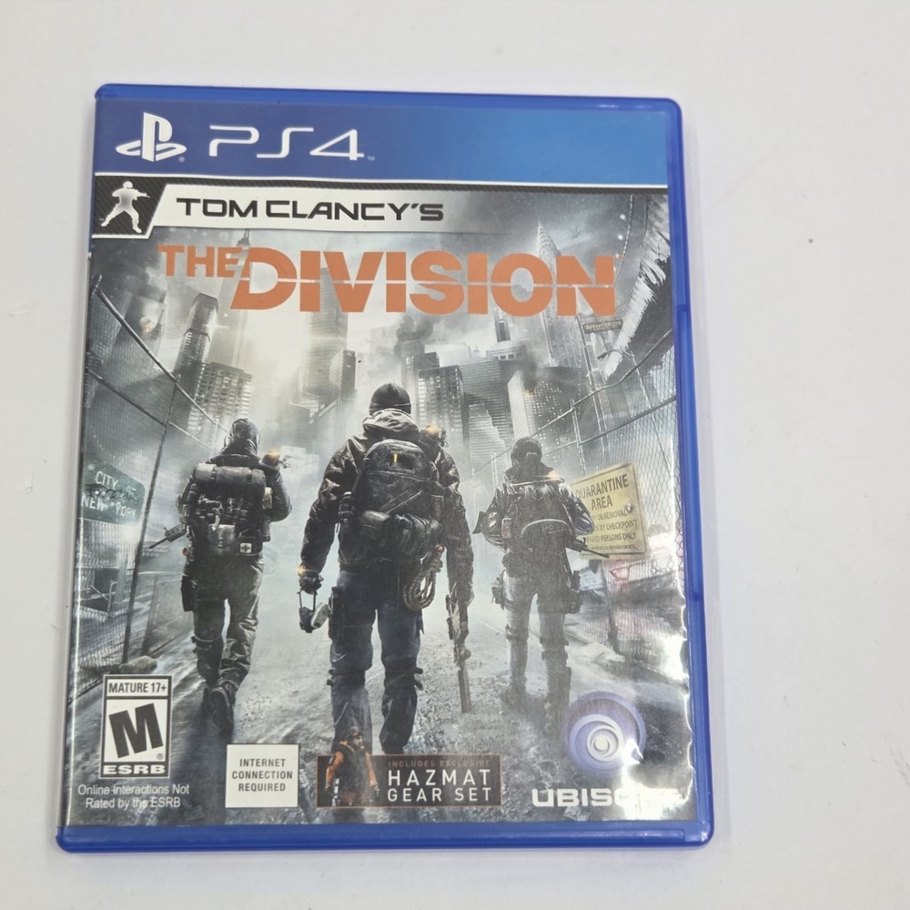 Tom Clancys The Division Sony PlayStation 4 PS4‎ Video Game Complete